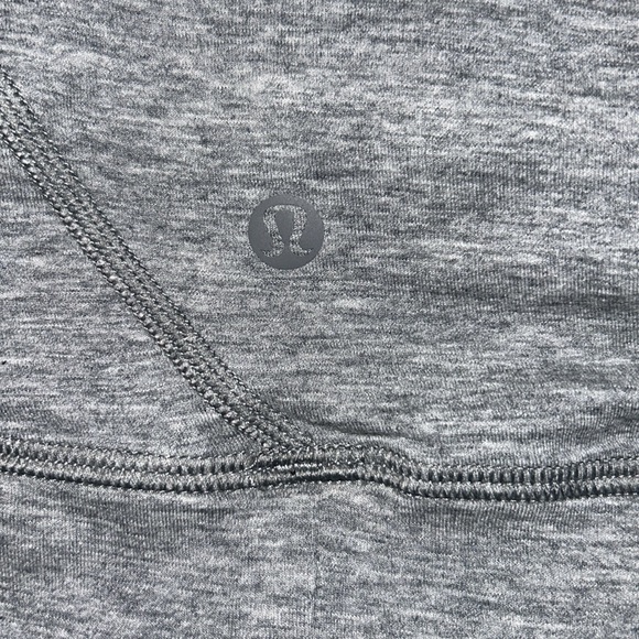 Lululemon Time Out Crew *Reversible Heathered Bleached Coral / Heathered size 8 - Picture 9 of 10